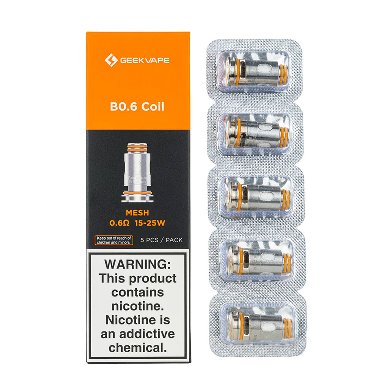 GeekVape B Series Replacement Coils – 5 Pack