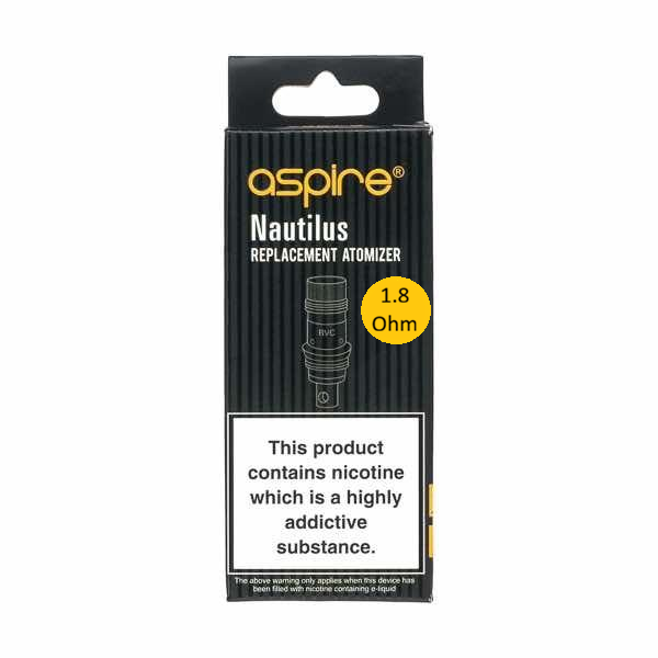 Aspire Nautilus BVC Replacement Coils – 5 Pack