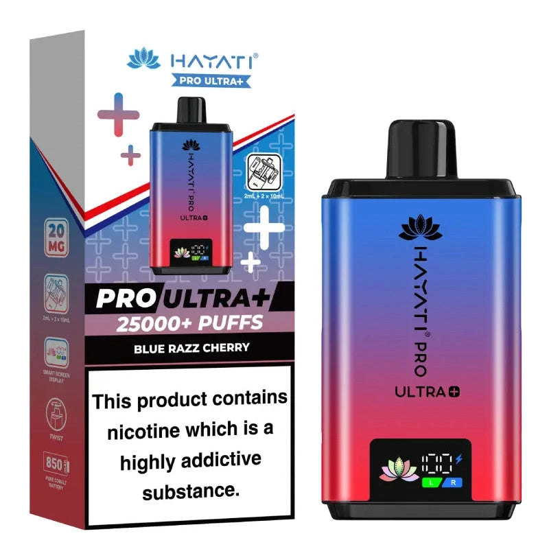 Hayati Pro Ultra+ 25K Prefilled Pod Kit