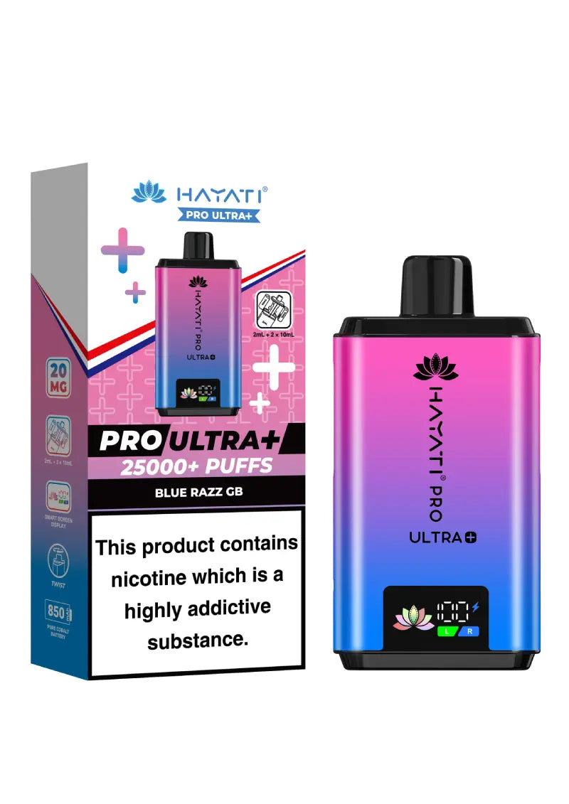 Hayati Pro Ultra+ 25K Prefilled Pod Kit