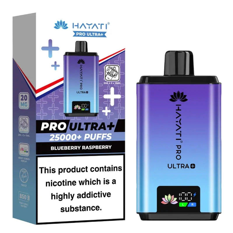 Hayati Pro Ultra+ 25K Prefilled Pod Kit