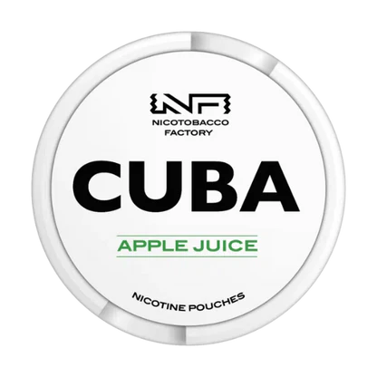 CUBA Nicotine Pouches – Tobacco Free Oral Nicotine Sachets