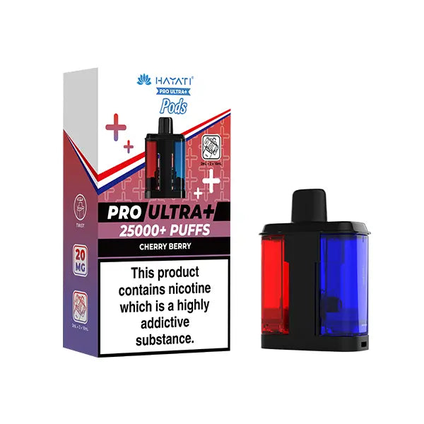 Hayati Pro Ultra+ 25K Prefilled Pod - 20mg Nic