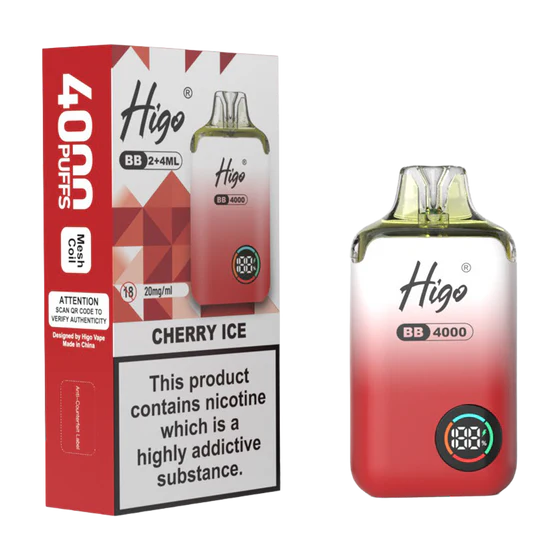 Higo BB 4000 Prefilled Pod Kit – 20mg Nic Salt