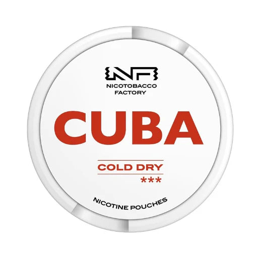 CUBA Nicotine Pouches – Tobacco Free Oral Nicotine Sachets