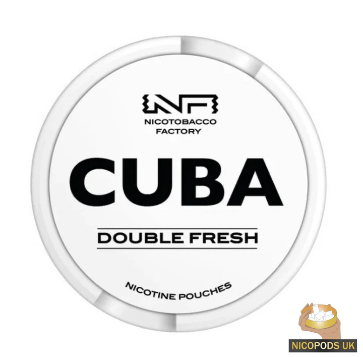 CUBA Nicotine Pouches – Tobacco Free Oral Nicotine Sachets