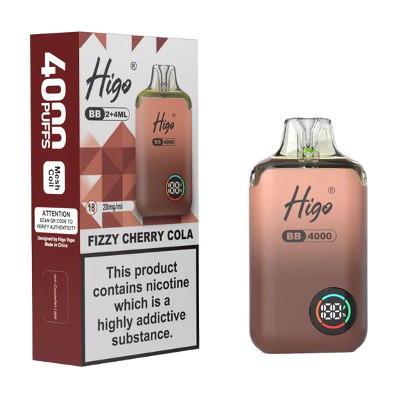Higo BB 4000 Prefilled Pod Kit – 20mg Nic Salt