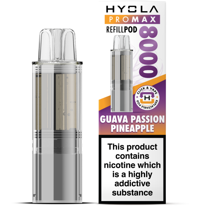 Hyola Pro Max 8000 Prefilled Pods – 20mg Nic Salt
