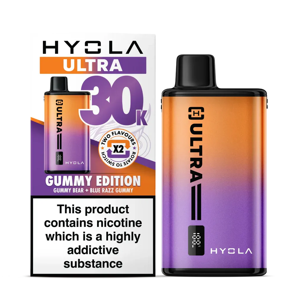 Hyola Ultra 30K Rechargeable Pod Kit – 20mg Nic Salt