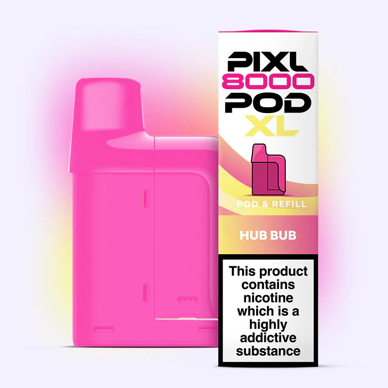 PIXL 8000 Prefilled Pod & Refill – 20mg Nic Salt