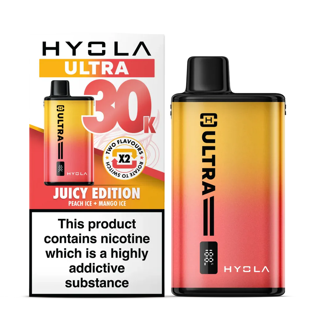 Hyola Ultra 30K Rechargeable Pod Kit – 20mg Nic Salt
