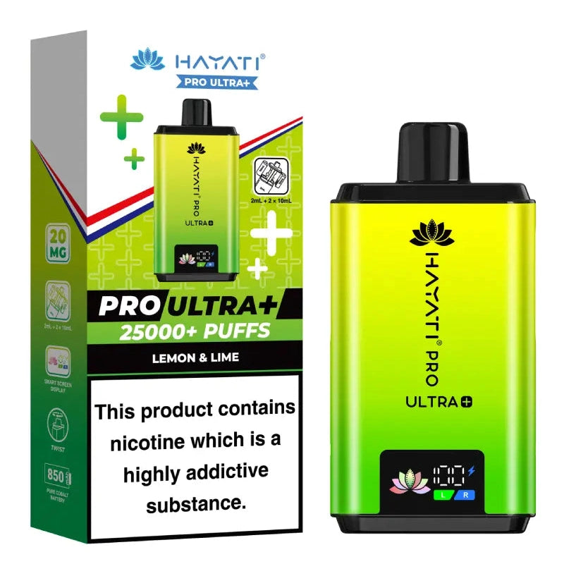 Hayati Pro Ultra+ 25K Prefilled Pod Kit