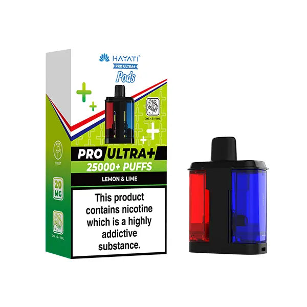 Hayati Pro Ultra+ 25K Prefilled Pod - 20mg Nic