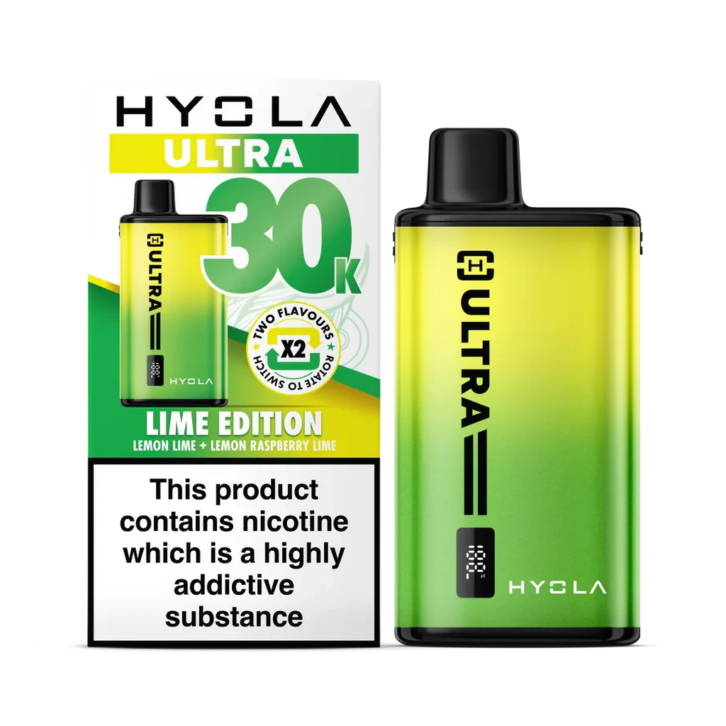 Hyola Ultra 30K Rechargeable Pod Kit – 20mg Nic Salt