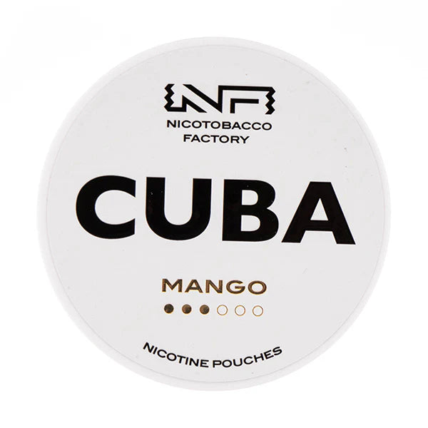 CUBA Nicotine Pouches – Tobacco Free Oral Nicotine Sachets
