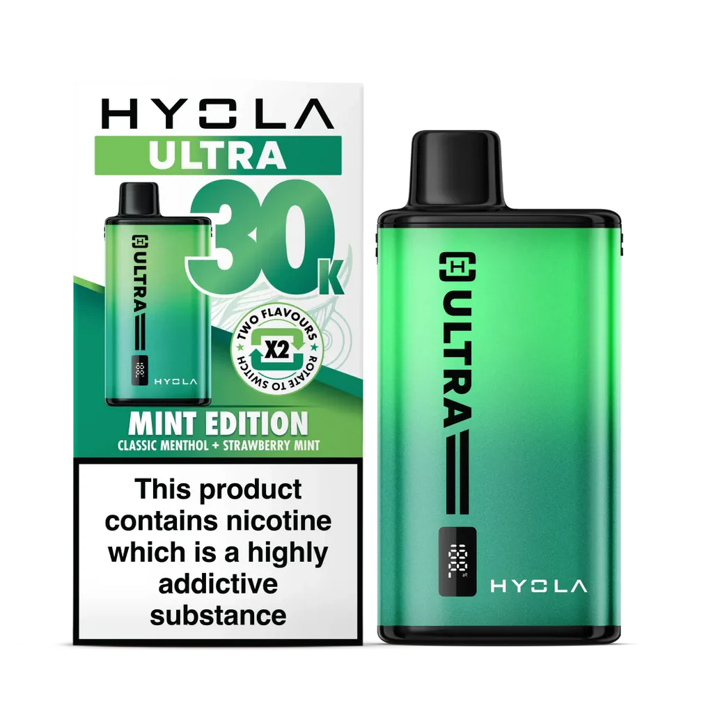 Hyola Ultra 30K Rechargeable Pod Kit – 20mg Nic Salt