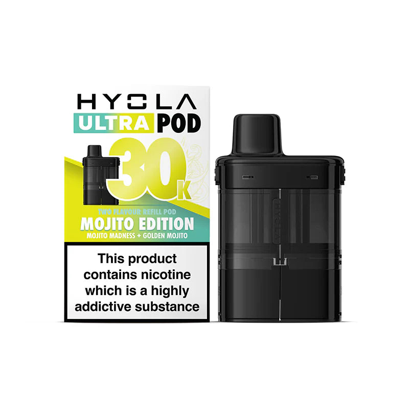 Hyola Ultra 30K Prefilled Pods, Dual Flavour Pods – 20mg Nic Salt
