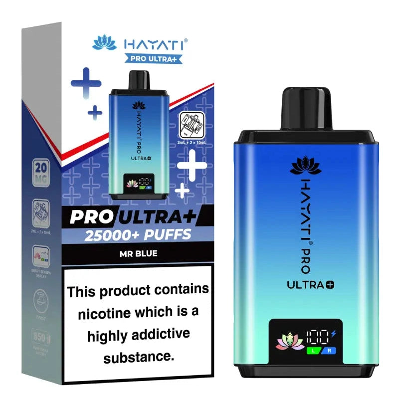 Hayati Pro Ultra+ 25K Prefilled Pod Kit