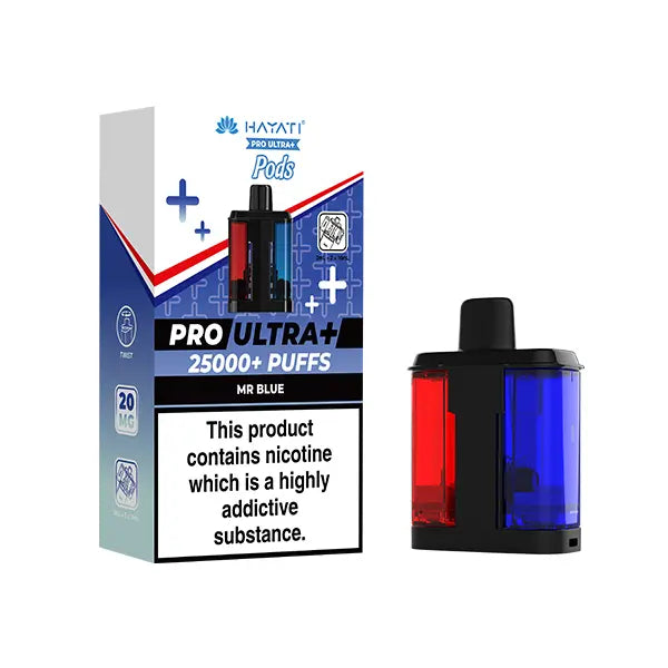 Hayati Pro Ultra+ 25K Prefilled Pod - 20mg Nic