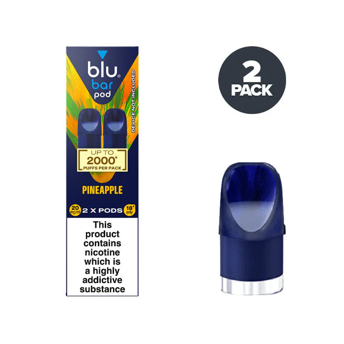 Blu Bar Prefilled Pods – 20mg Nic Salt