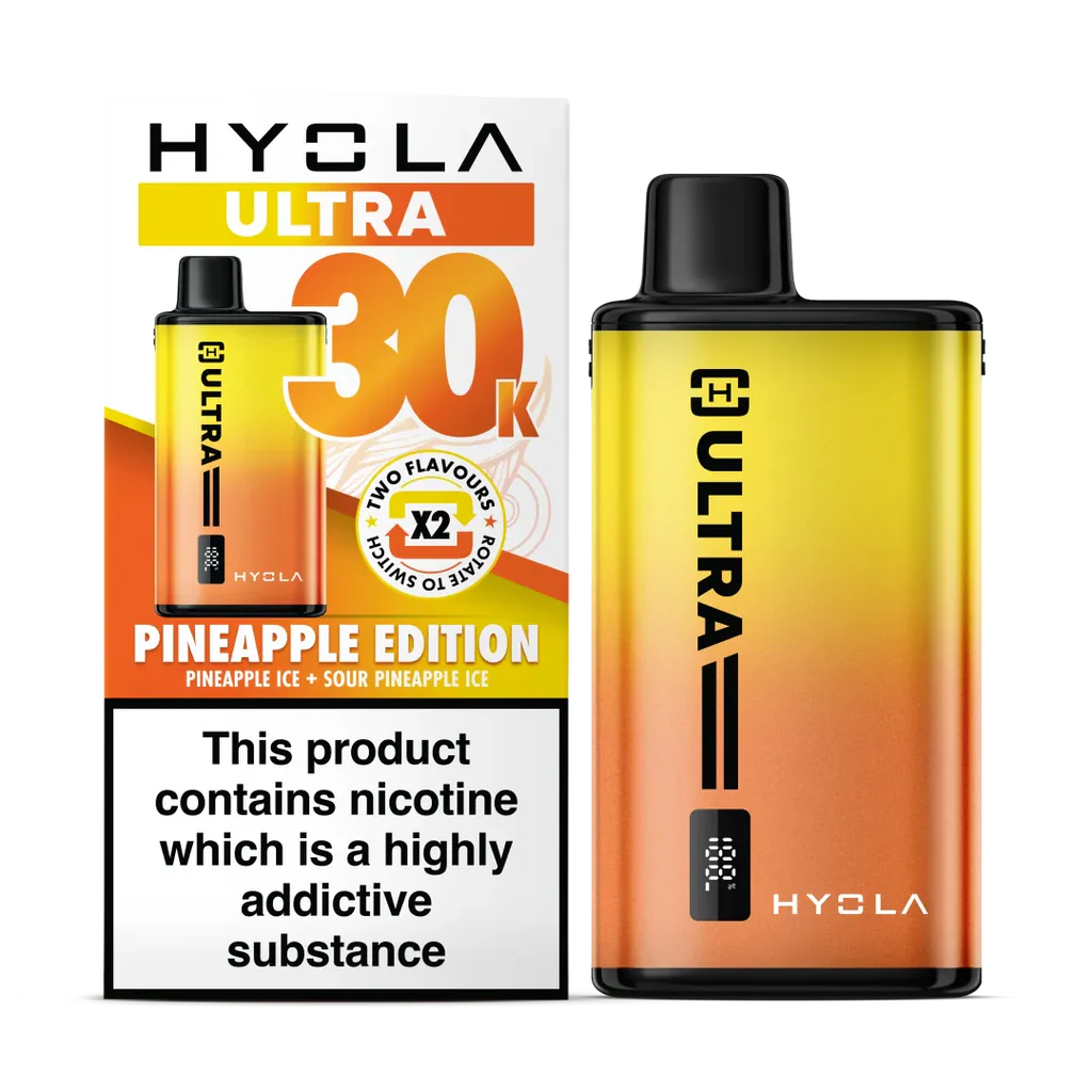 Hyola Ultra 30K Rechargeable Pod Kit – 20mg Nic Salt
