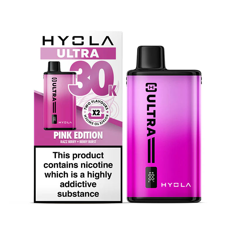 Hyola Ultra 30K Rechargeable Pod Kit – 20mg Nic Salt