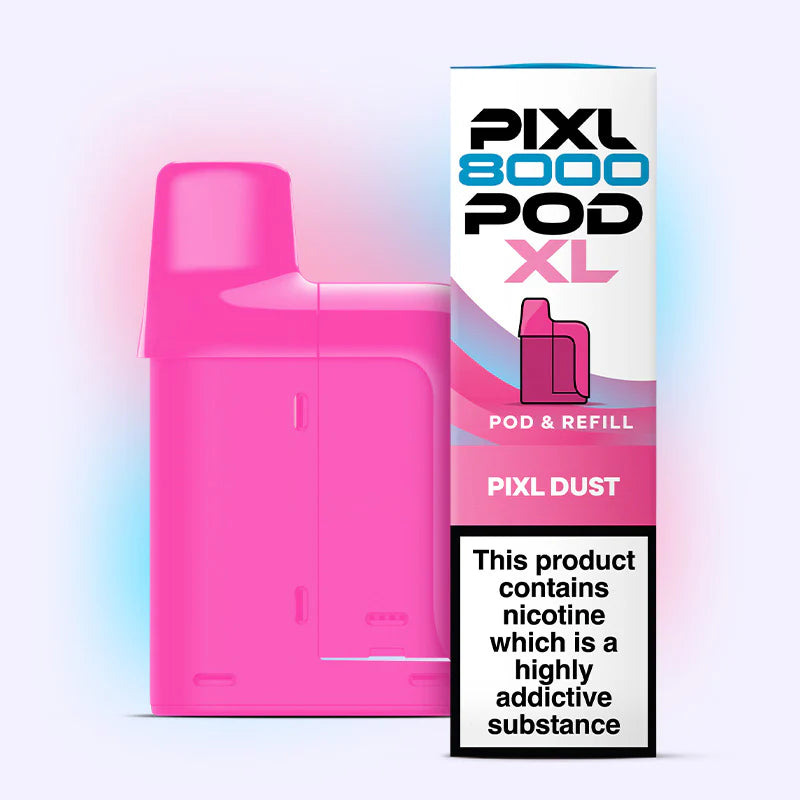 PIXL 8000 Prefilled Pod & Refill – 20mg Nic Salt