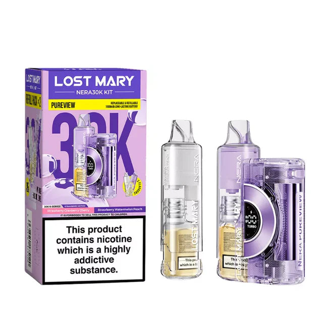 Lost Mary Nera 30K Pureview Prefilled Pod Kit– 20mg Nic Salt