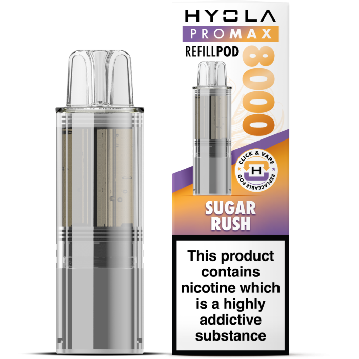 Hyola Pro Max 8000 Prefilled Pods – 20mg Nic Salt