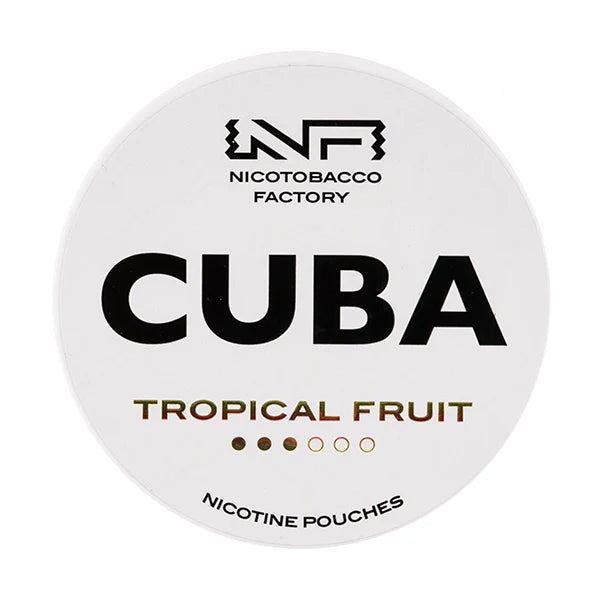 CUBA Nicotine Pouches – Tobacco Free Oral Nicotine Sachets