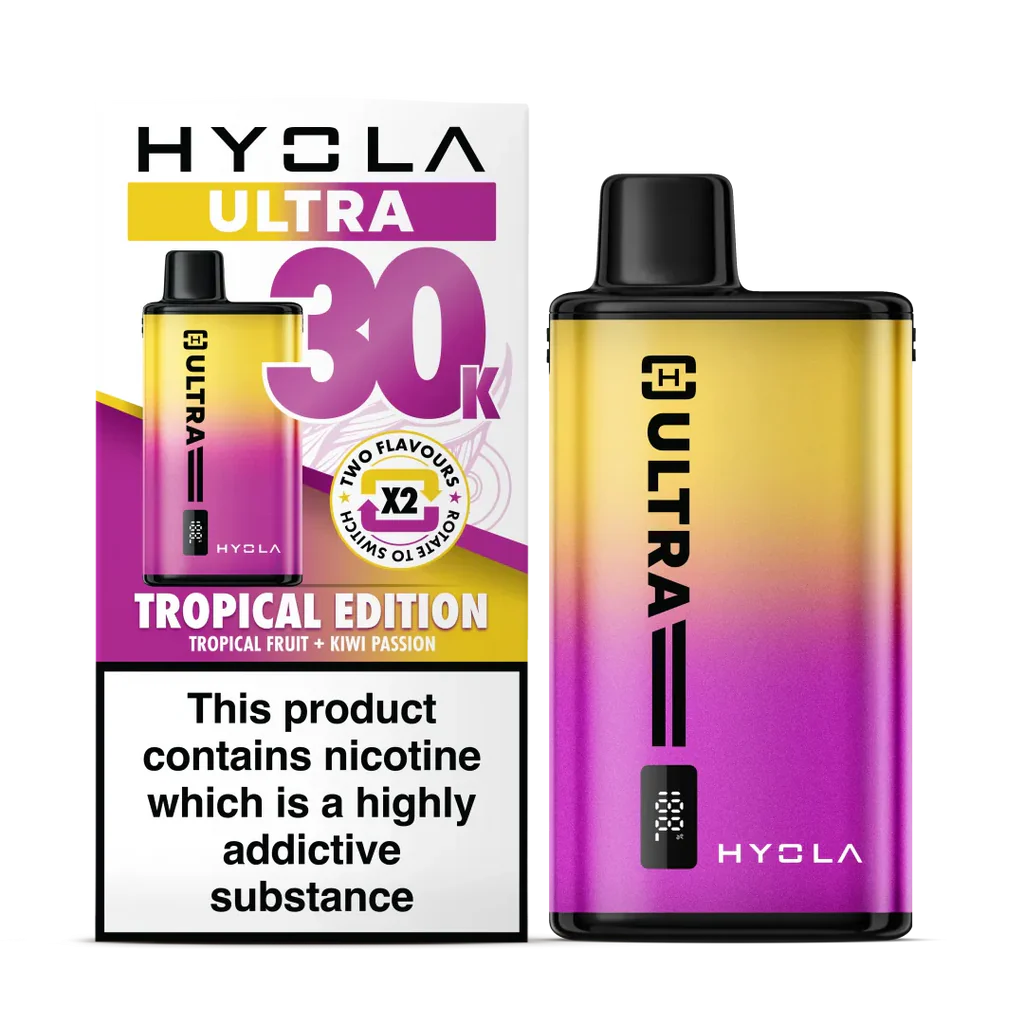 Hyola Ultra 30K Rechargeable Pod Kit – 20mg Nic Salt