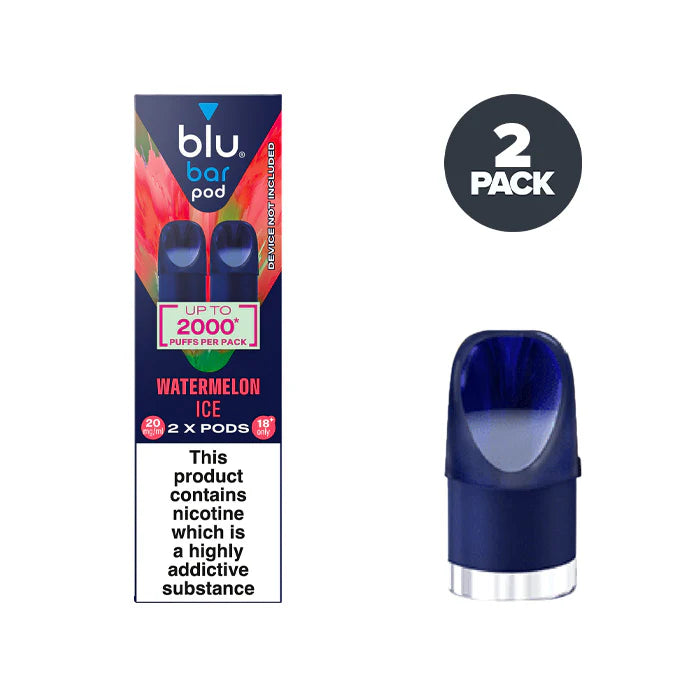 Blu Bar Prefilled Pods – 20mg Nic Salt