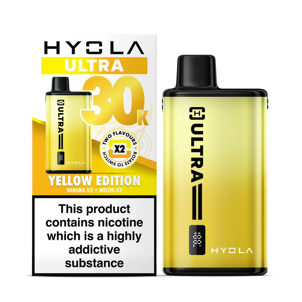 Hyola Ultra 30K Rechargeable Pod Kit – 20mg Nic Salt