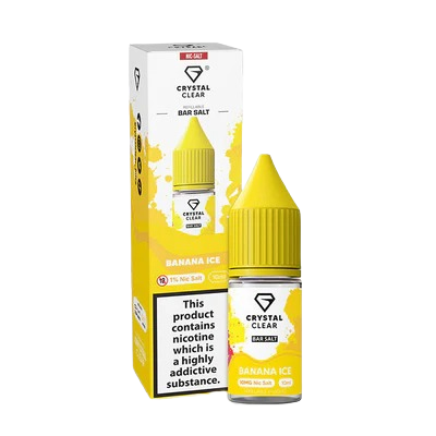 Crystal Clear Nic Salt E-Liquid – 10mg