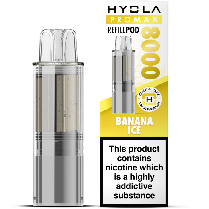 Hyola Pro Max 8000 Prefilled Pods – 20mg Nic Salt