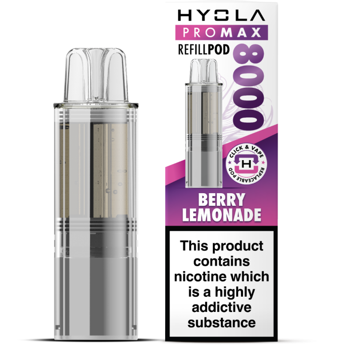 Hyola Pro Max 8000 Prefilled Pods – 20mg Nic Salt