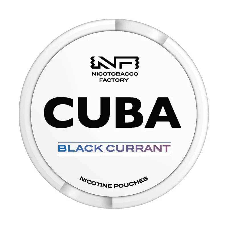CUBA Nicotine Pouches – Tobacco Free Oral Nicotine Sachets