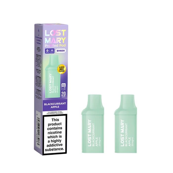 Lost Mary BM600 Prefilled Pods 2 Pack– 20mg Nic Salt