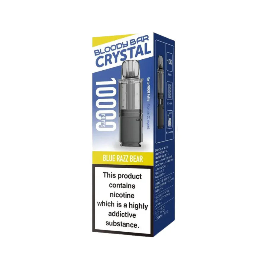 Bloody Bar Crystal 10K Refill Pods - 20mg Nic