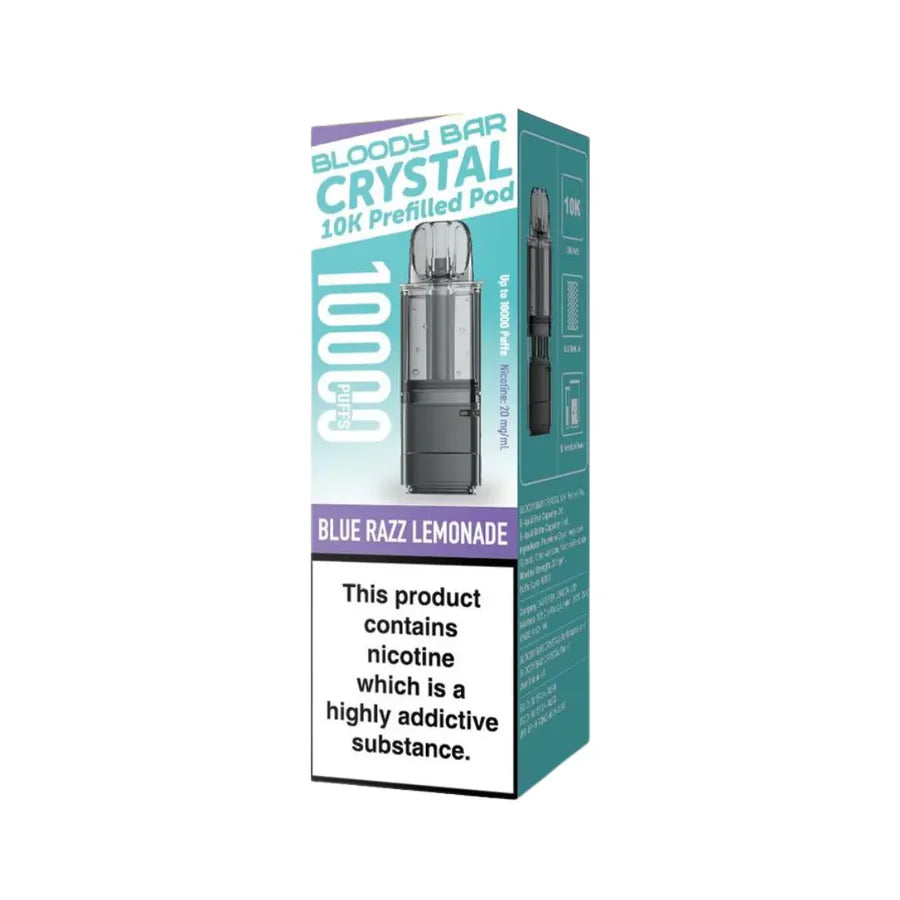 Bloody Bar Crystal 10K Refill Pods - 20mg Nic