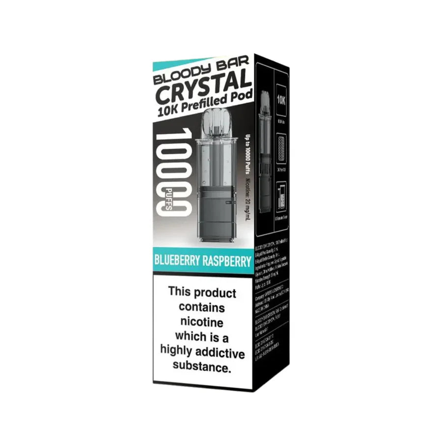 Bloody Bar Crystal 10K Refill Pods - 20mg Nic
