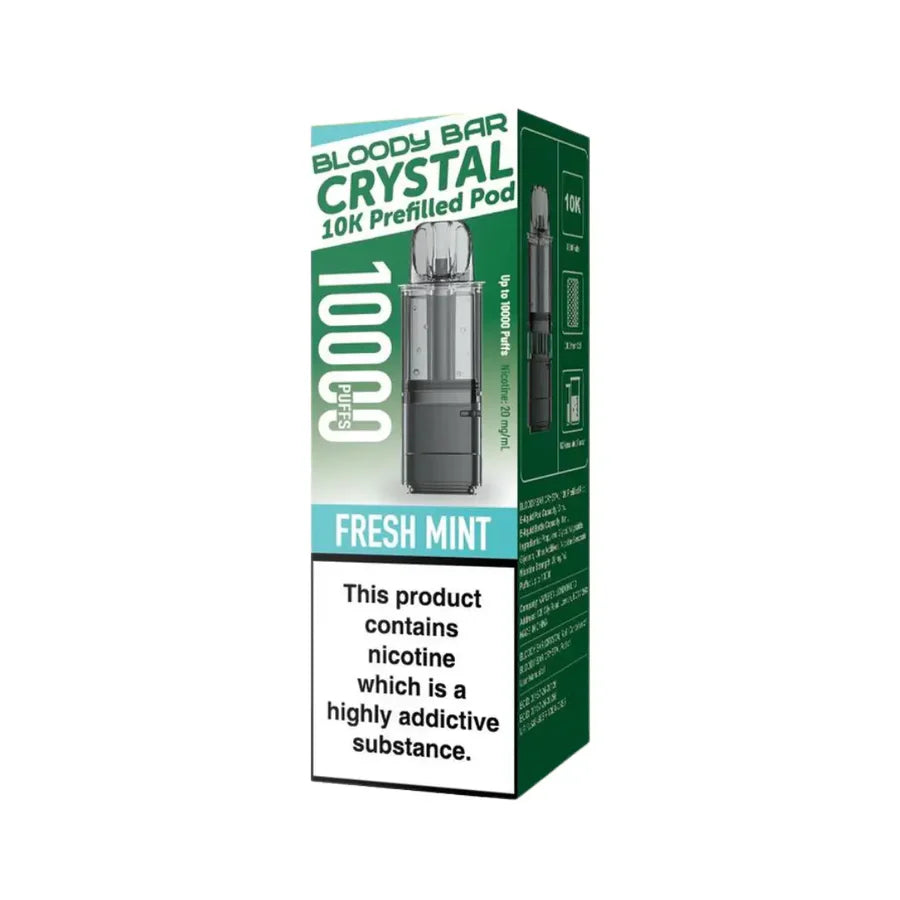 Bloody Bar Crystal 10K Refill Pods - 20mg Nic