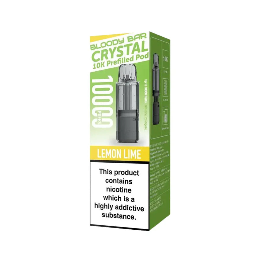 Bloody Bar Crystal 10K Refill Pods - 20mg Nic