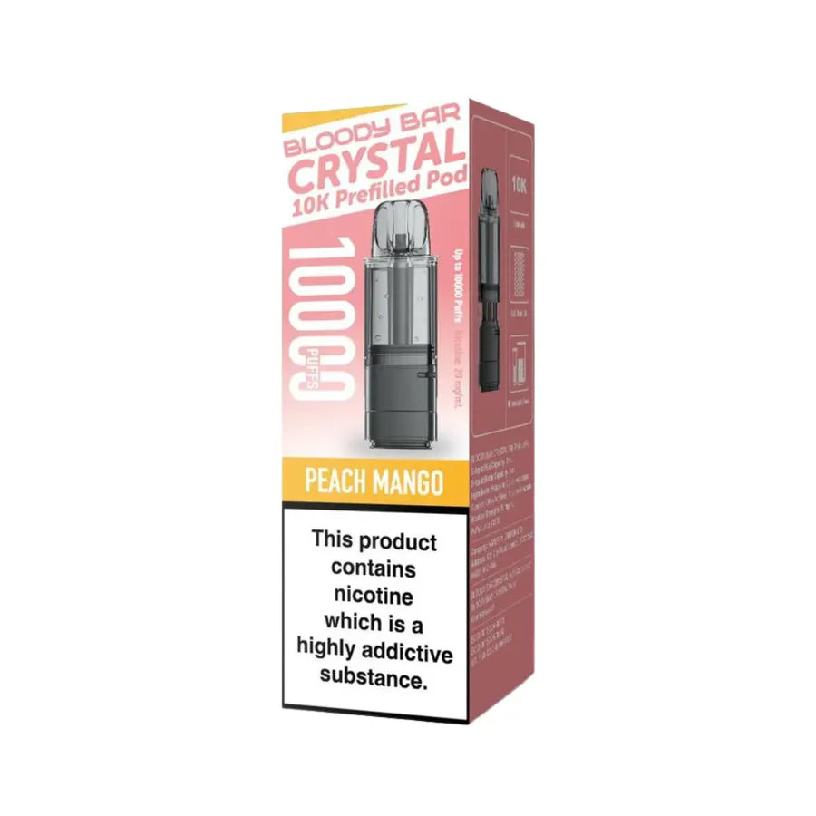 Bloody Bar Crystal 10K Refill Pods - 20mg Nic