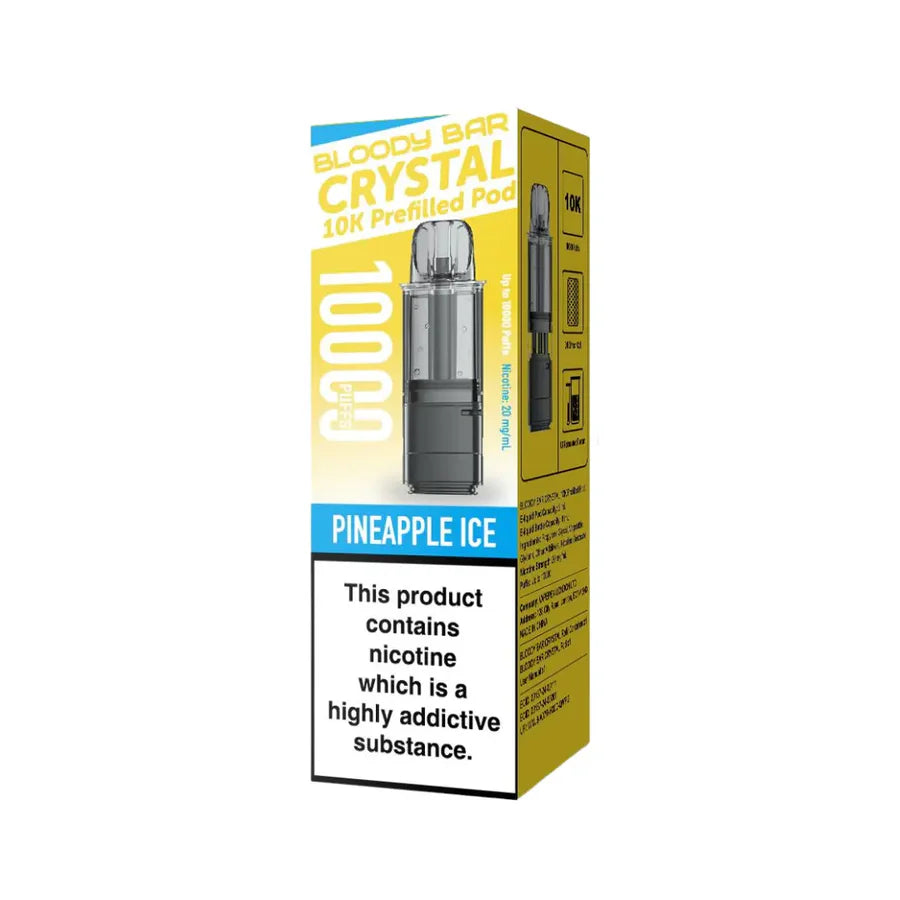 Bloody Bar Crystal 10K Refill Pods - 20mg Nic