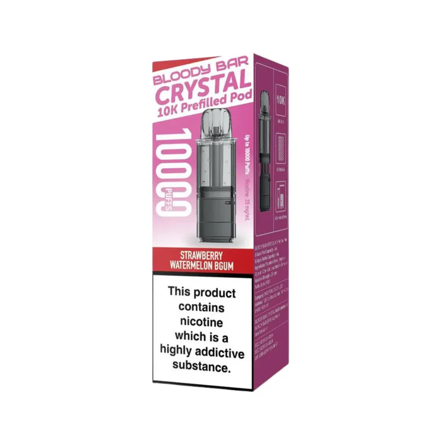 Bloody Bar Crystal 10K Refill Pods - 20mg Nic