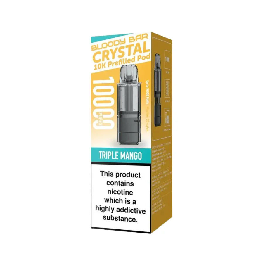 Bloody Bar Crystal 10K Refill Pods - 20mg Nic