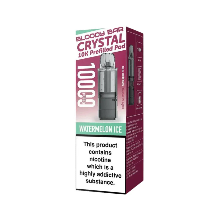 Bloody Bar Crystal 10K Refill Pods - 20mg Nic