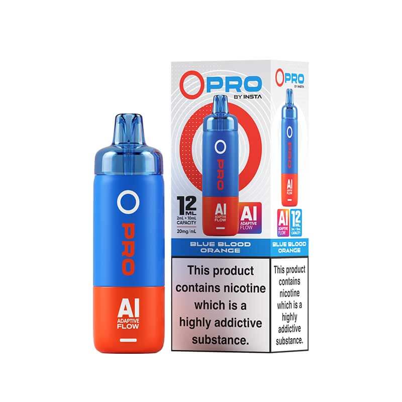 Insta O Pro 10K Prefilled Pod Vape Kit – 20mg Nic Salt