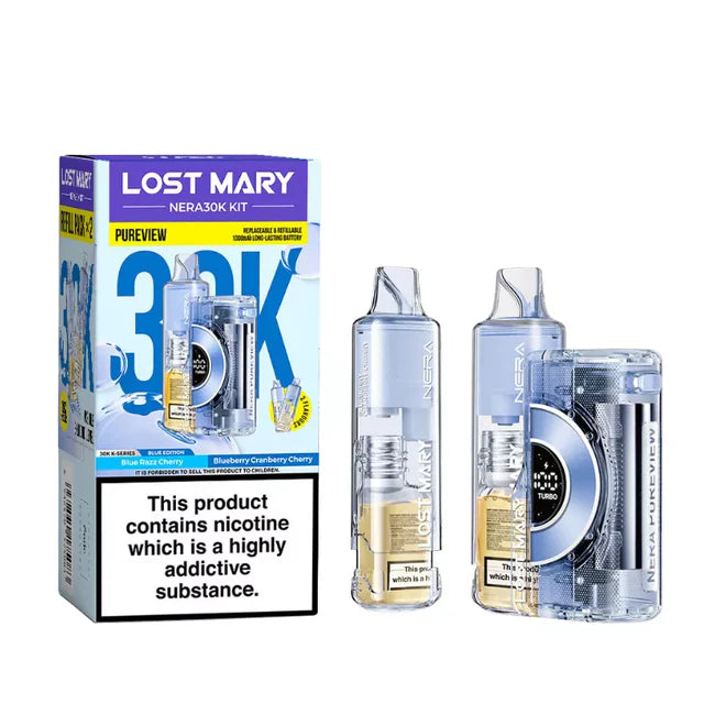 Lost Mary Nera 30K Pureview Prefilled Pod Kit– 20mg Nic Salt